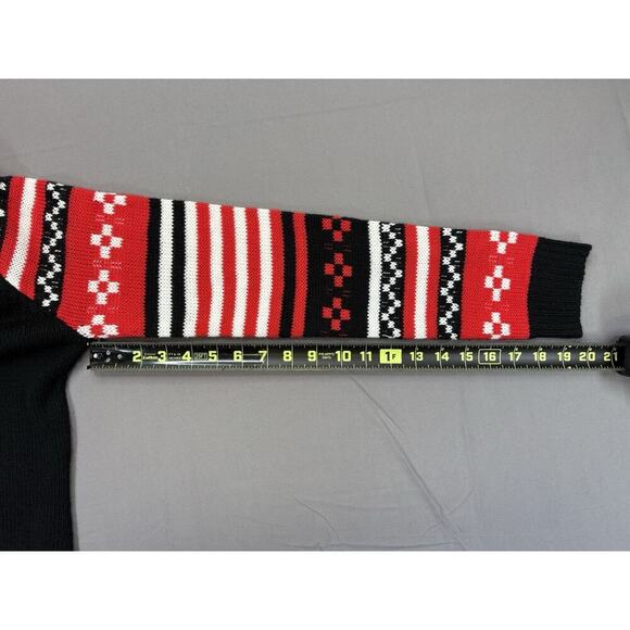 Tiara International UglyChristmas Collection Sweater Women’s LG Sequin Stocking - Picture 8 of 11